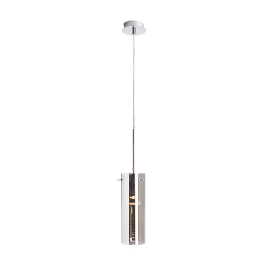 RENDL pendant lamp SANSSOUCI I pendant  chrome-tinted glass 230V LED E27 15W R10509 1