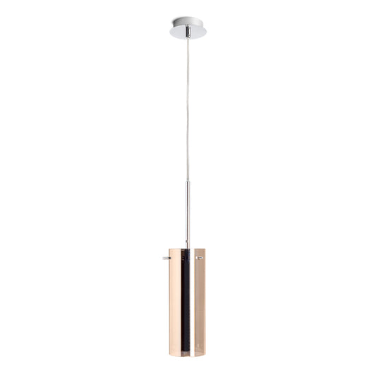 RENDL pendant lamp SANSSOUCI I pendant  copper-tinted glass 230V LED E27 15W R10511 1