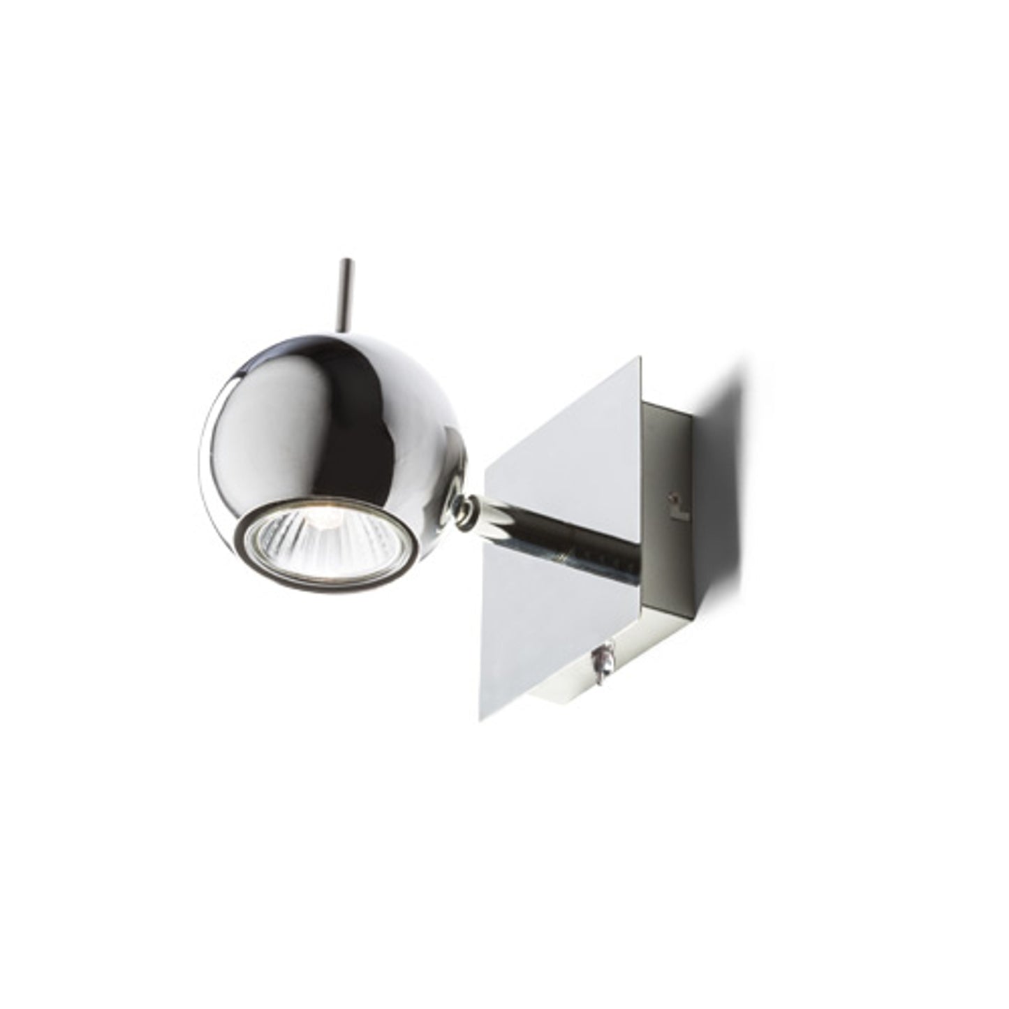 RENDL spotlight GLOSSY I   chrome 230V LED GU10 8W R10542 1