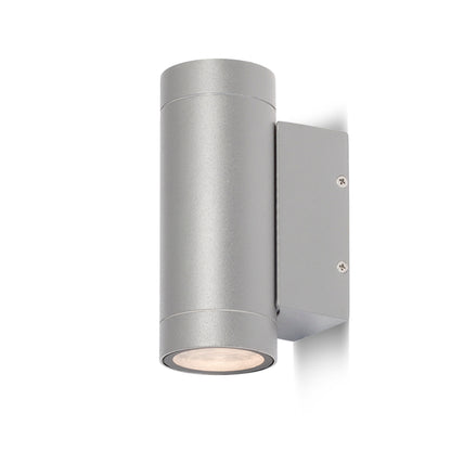 RENDL outdoor lamp MIZZI II  silver grey  230V LED GU10 2x8W IP54 R10553 1