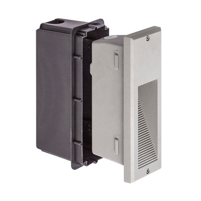 RENDL outdoor lamp FACA recessed silver grey 230V LED 2W IP54 3000K R10557 3