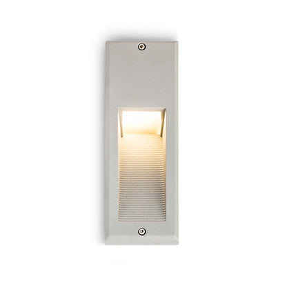 RENDL outdoor lamp FACA recessed silver grey 230V LED 2W IP54 3000K R10557 4