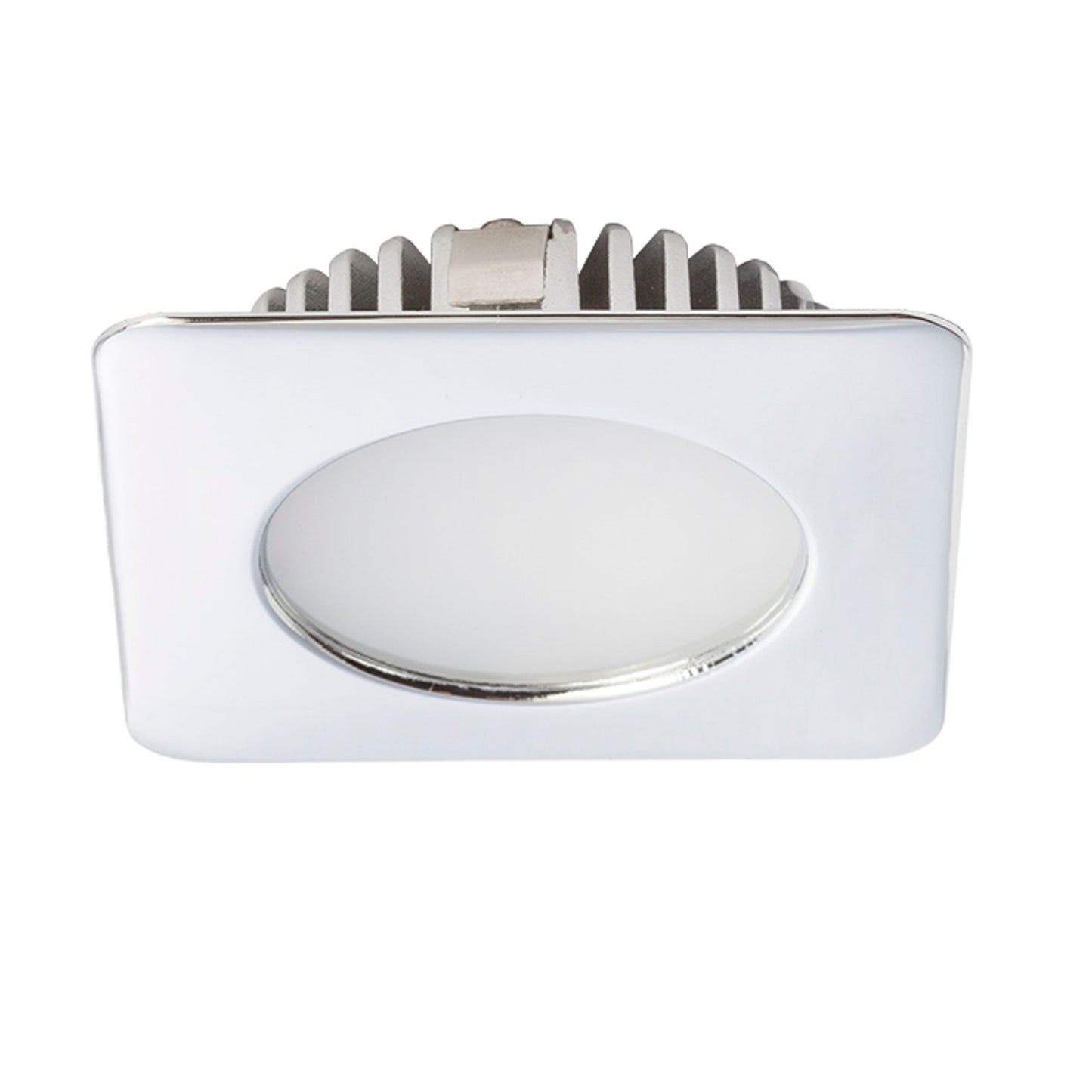 RENDL recessed light INEZ SQ   chrome 12V= LED 3W IP44  3000K R10587 3