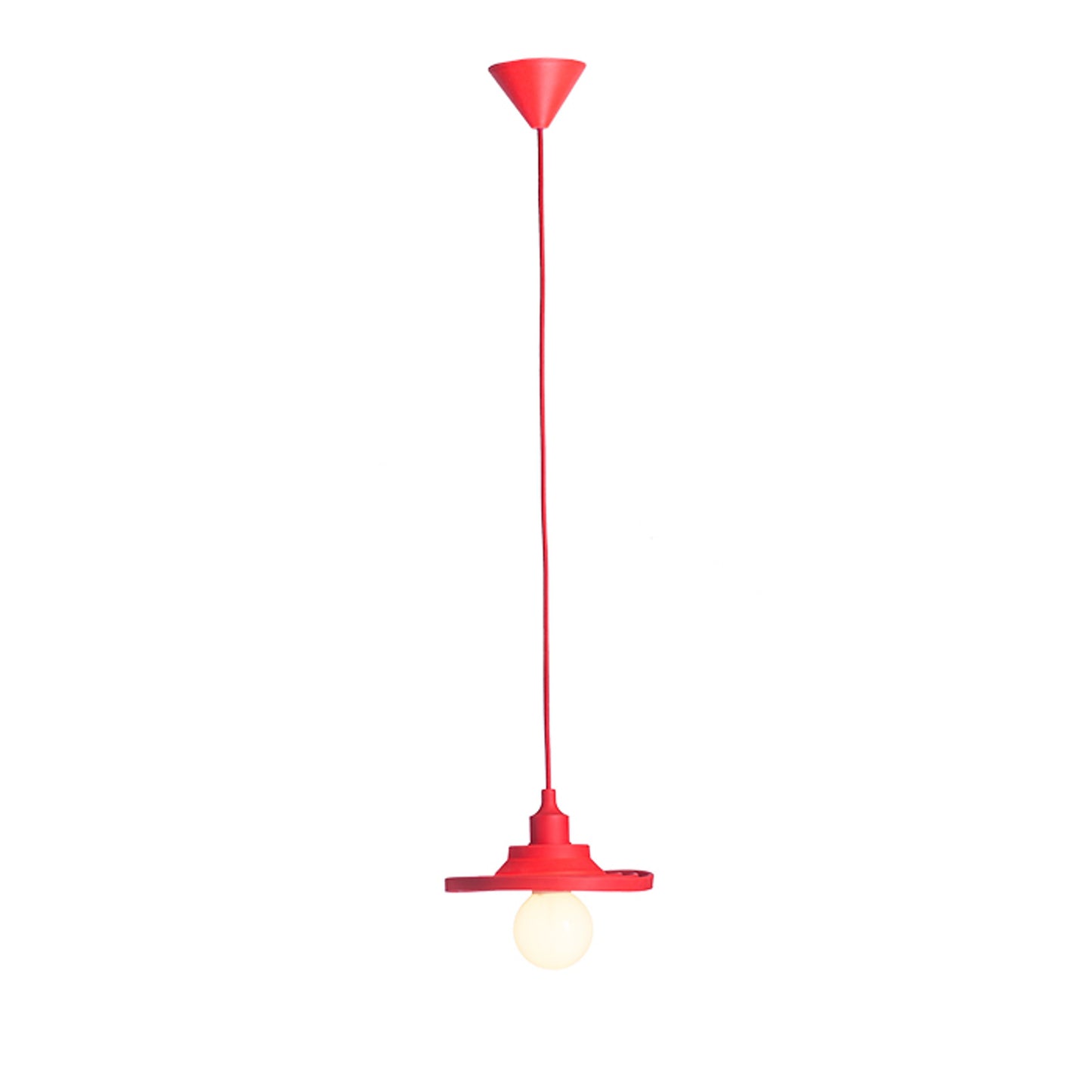 RENDL Outlet AMICI silicone pendant red  230V E27 42W R10619 6