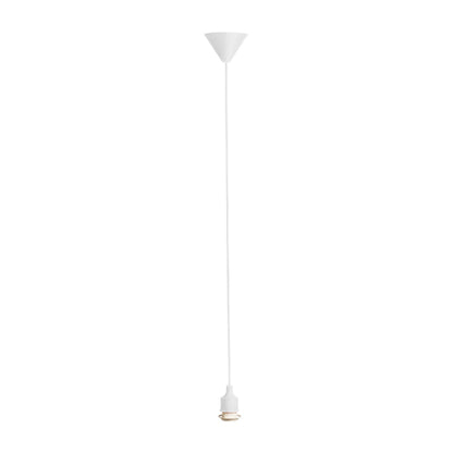 RENDL shades, shade bases, pendent sets LISA pendant set white  230V LED E27 15W R10624 1
