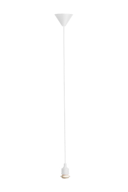 RENDL shades, shade bases, pendent sets LISA pendant set white  230V LED E27 15W R10624 2