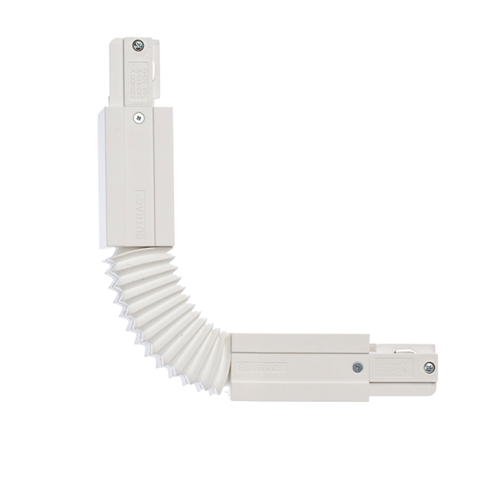RENDL 3-circuit track system EUTRAC flex connector white 230V  R11329 3