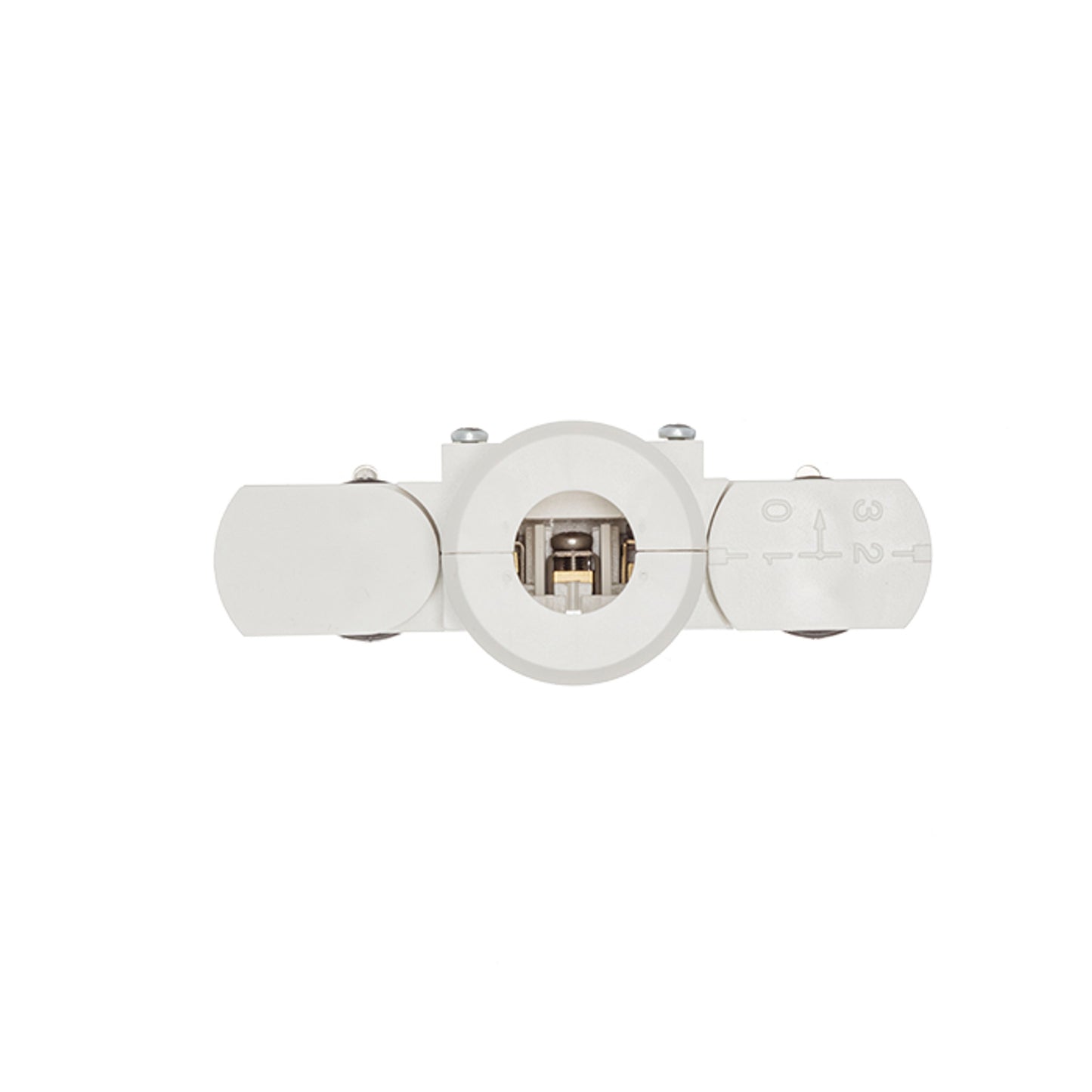 RENDL 3-circuit track system EUTRAC pendant adapter for 3-circuit tracks white 230V  R11360 3