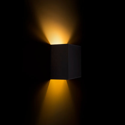 RENDL wall lamp LOPE W 25/14 wall  Polycotton black/golden foil 230V LED E27 15W R11365 8