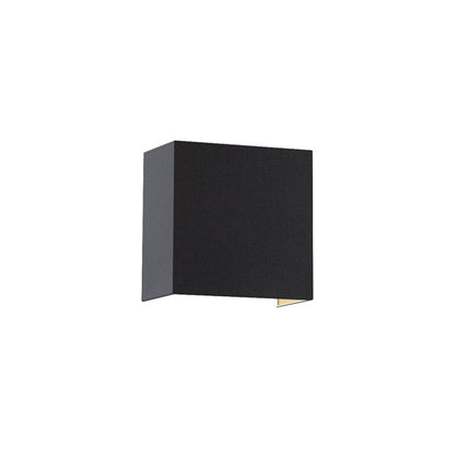 RENDL wall lamp LOPE W 25/14 wall  Polycotton black/copper foil 230V LED E27 15W R11377 6