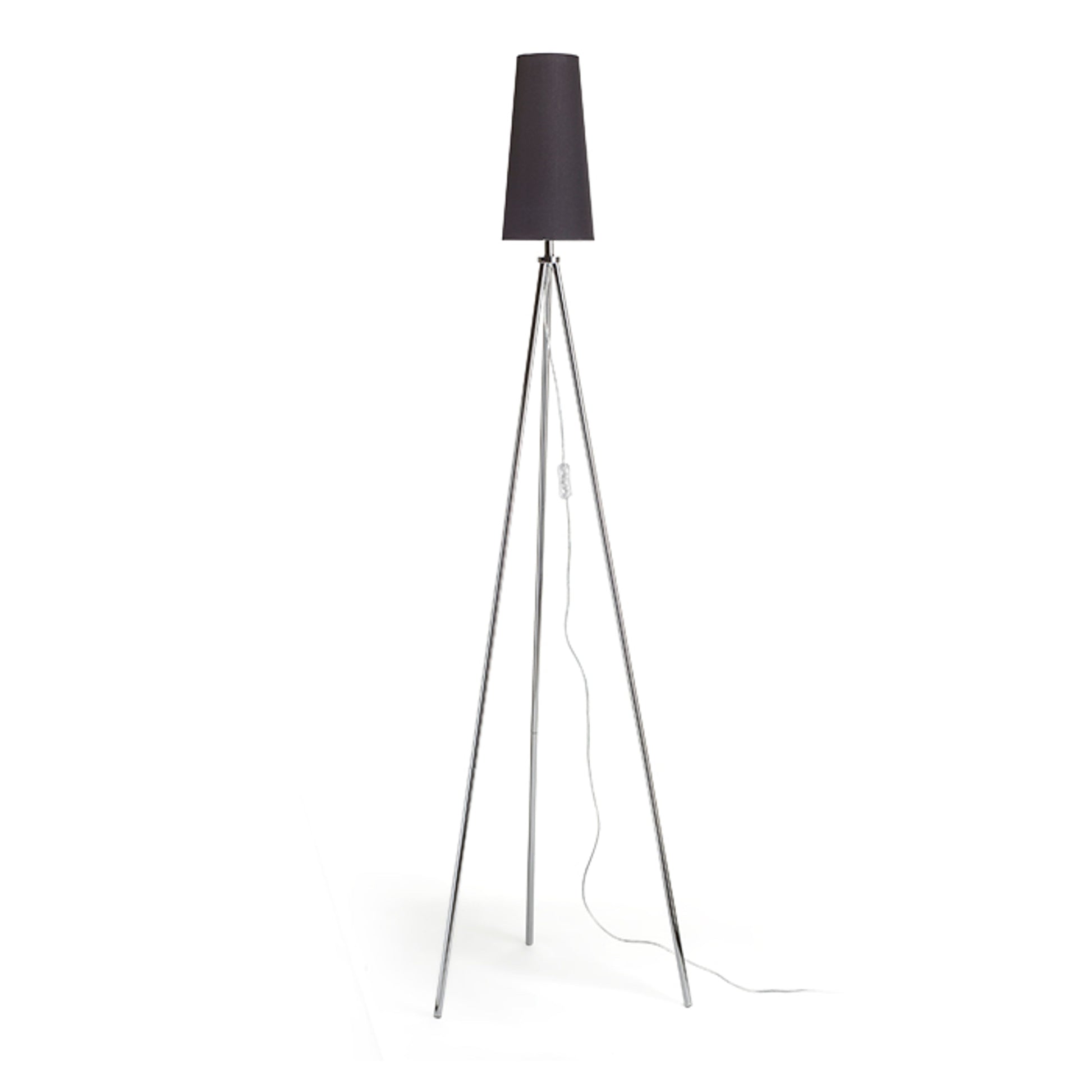 RENDL shades, shade bases, pendent sets CONNY 15/30 table shade Polycotton black/golden foil max. 23W R11468 4