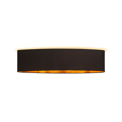 RENDL shades, shade bases, pendent sets CASUAL 90/22 shade Polycotton black/copper foil max. 23W R11485 7
