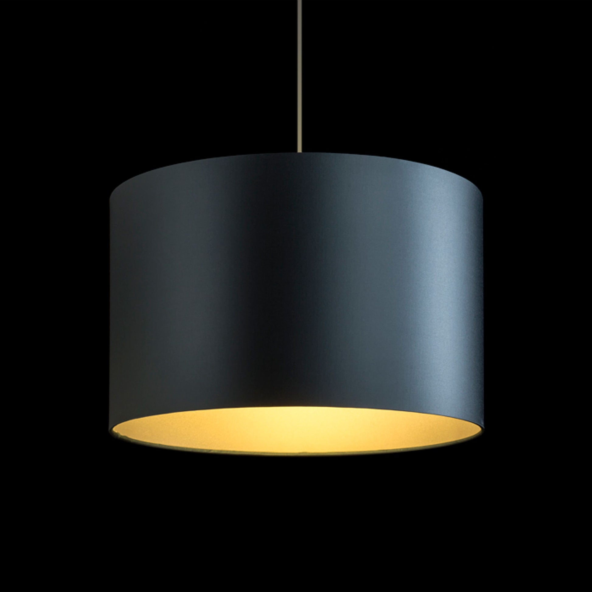 RENDL shades, shade bases, pendent sets RON 40/25 shade  Monaco petrol blue/silver PVC  max. 23W R11576 5