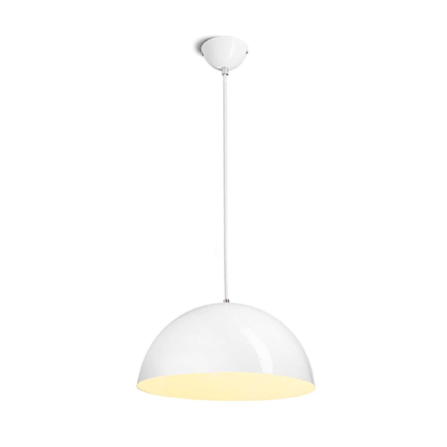 RENDL pendant lamp MONROE 40 pendant shiny white/white  230V LED E27 30W R11707 6