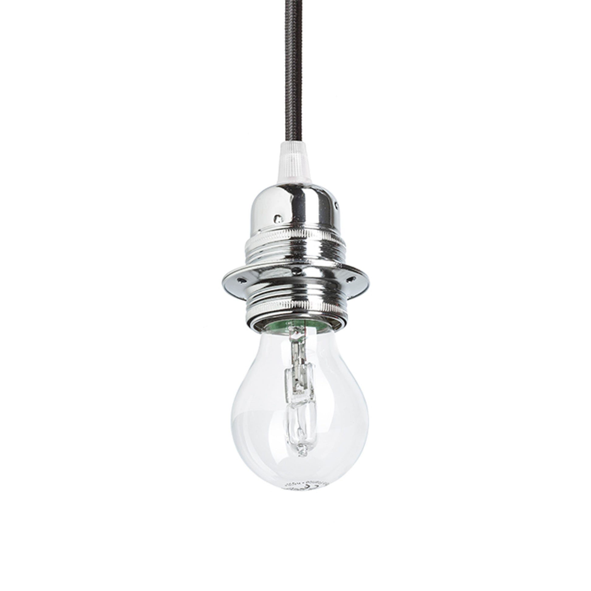 RENDL shades, shade bases, pendent sets KOMBIX 2 pendant set WB+BC+CHF   230V LED E27 2x15W R11778 2