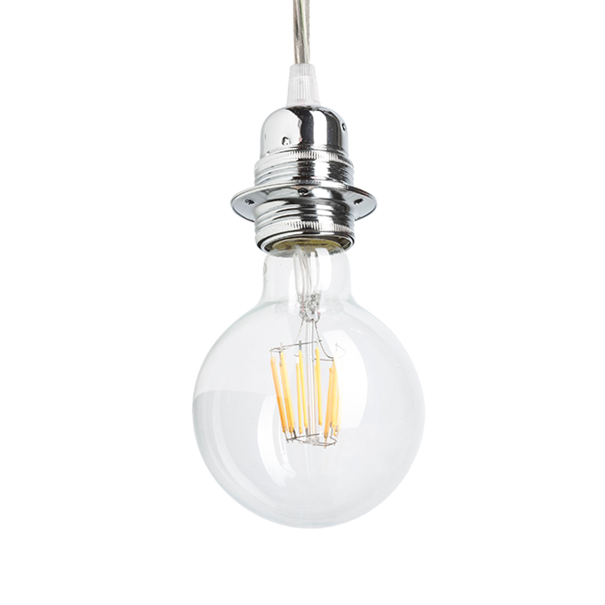 RENDL shades, shade bases, pendent sets KOMBIX 2 pendant set WB+TC+CHF   230V LED E27 2x15W R11781 2