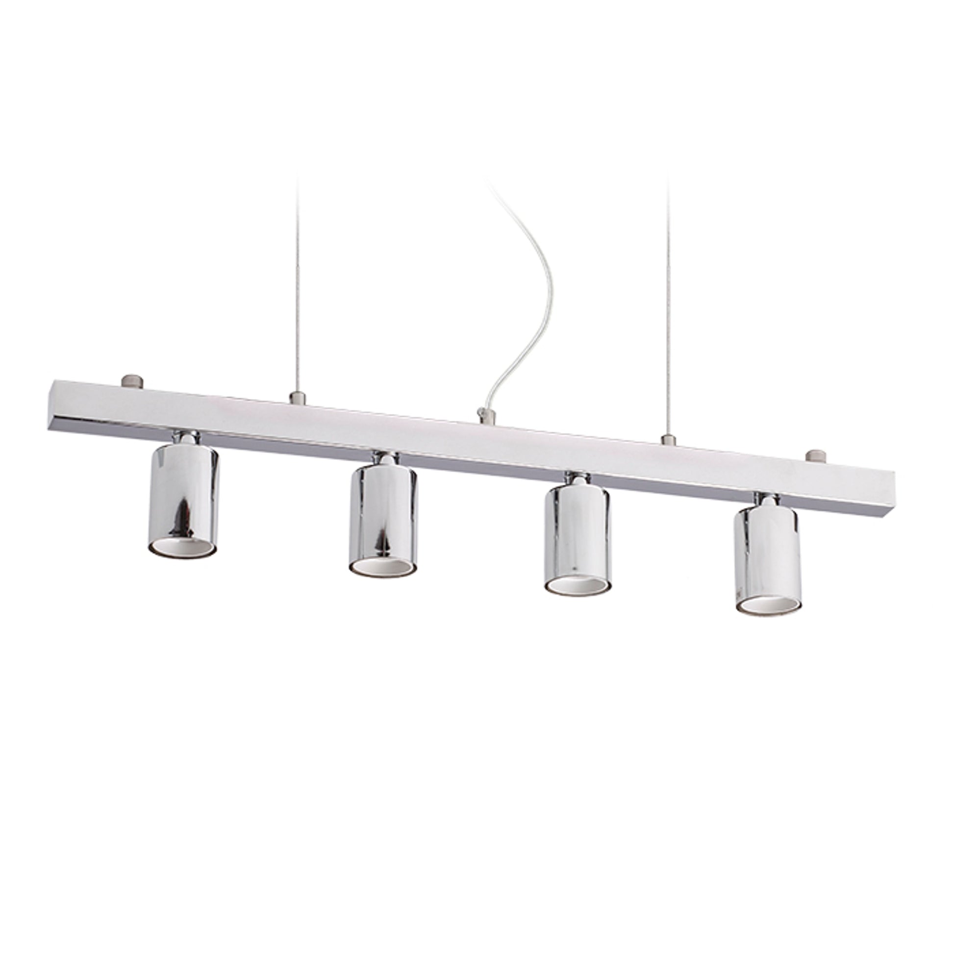 RENDL shades, shade bases, pendent sets RALLONG IV pendant ceiling base  chrome 230V LED E27 4x15W R11796 4