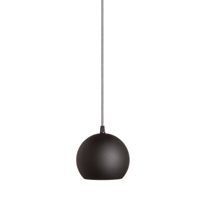 RENDL pendant lamp COPA pendant black glass 230V LED E27 11W R11824 5