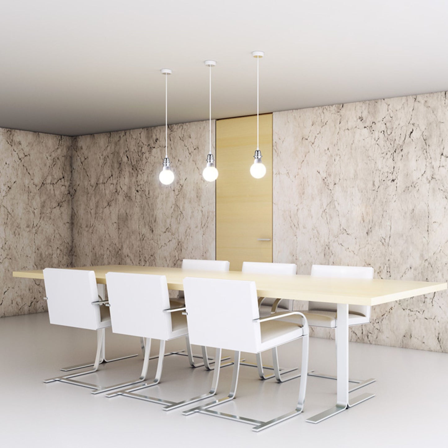 RENDL shades, shade bases, pendent sets HEX pendant set WB+WC+CHF+CHC1   230V LED E27 15W R11917 5