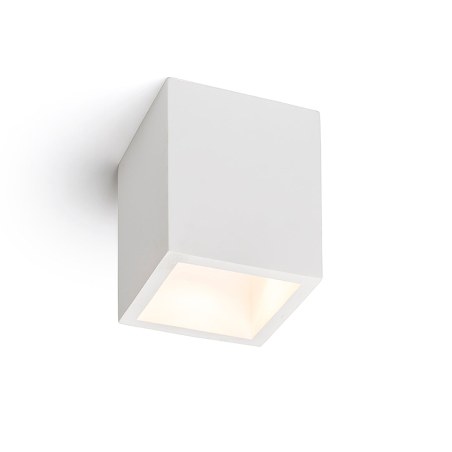 RENDL surface mounted lamp JACK SQ ceiling  plaster 230V LED GU10 15W R11957 1