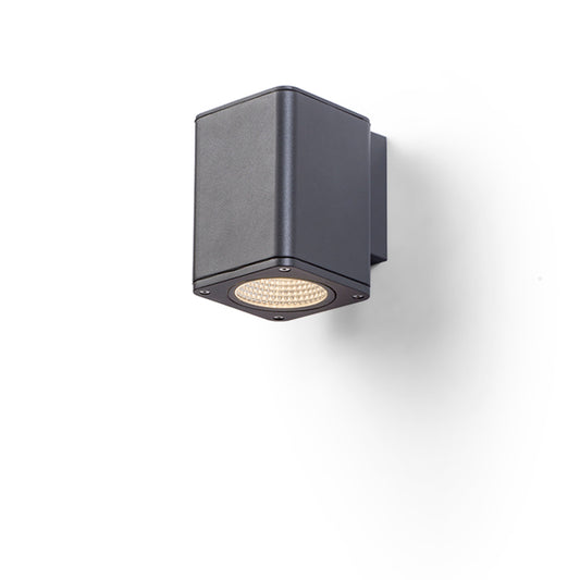 RENDL outdoor lamp MIZZI SQ I wall anthracite grey  230V LED 12W 44° IP54  3000K R11964 1