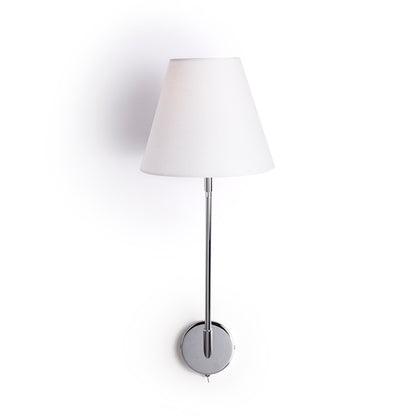 RENDL Outlet SILENCE wall white chrome 230V LED E27 15W R11975 2