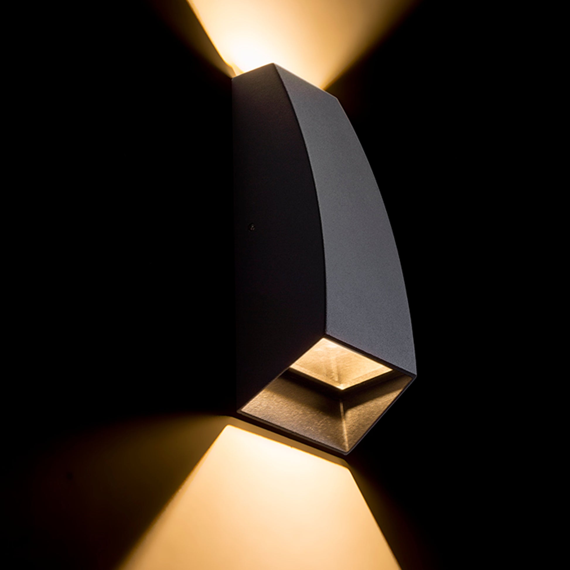RENDL outdoor lamp PIA wall anthracite grey  230V LED 2x3W IP54  3000K R12010 2