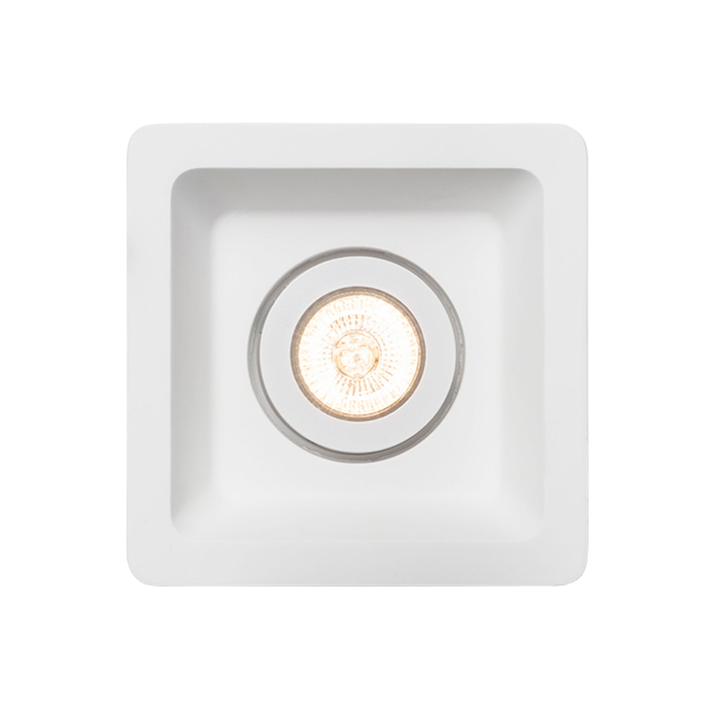 RENDL recessed light DINO SQ GU10 directional  plaster 230V GU10 35W R12038 6