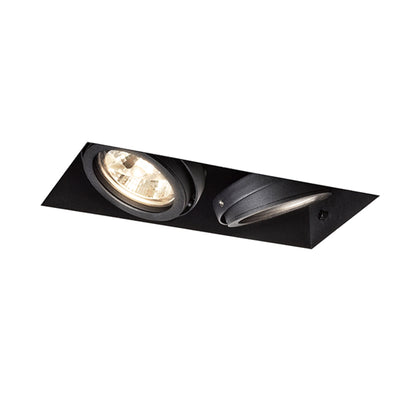 RENDL recessed light ELECTRA II  black  12V LED G53 2x15W R12051 10