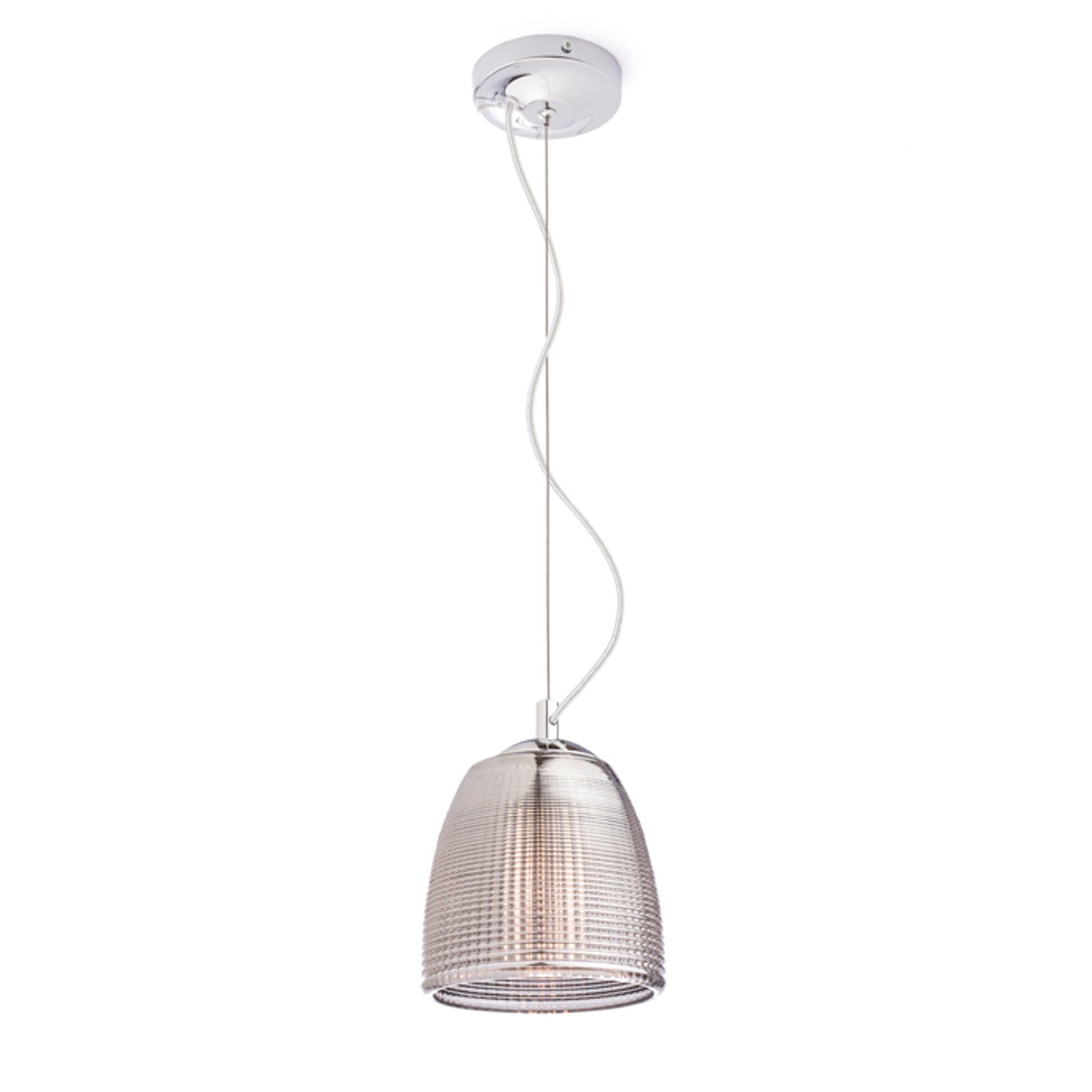 RENDL pendant lamp AZRIA pendant  smoke-colored glass 230V LED G9 5W R12056 5