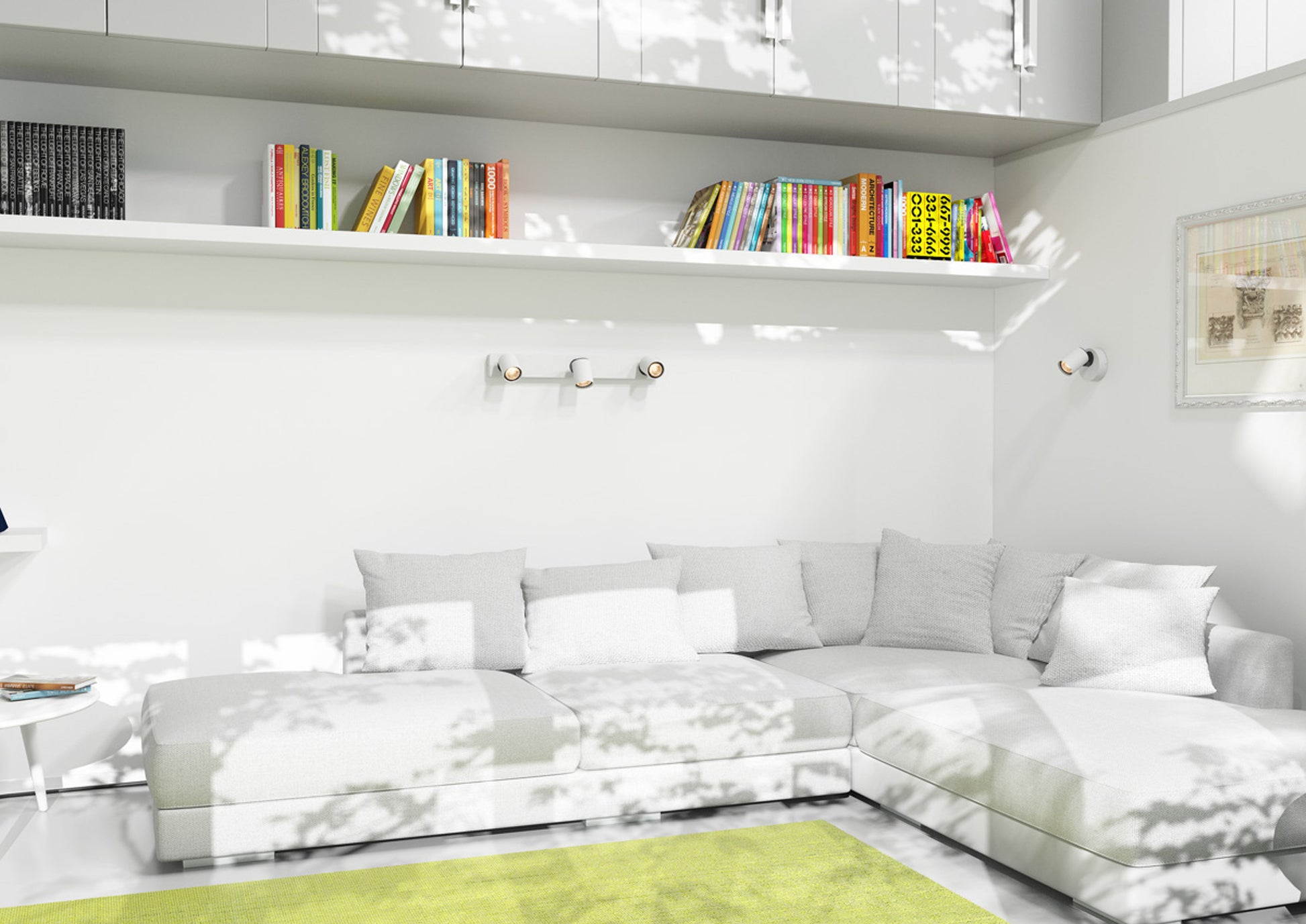 RENDL spotlight DUGME III  white/anthracite grey  230V GU10 3x35W R12078 14