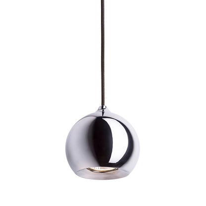 RENDL pendant lamp DESTY I pendant black chrome 230V GU10 35W R12086 1