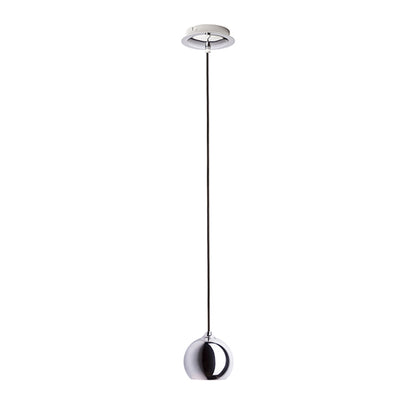RENDL pendant lamp DESTY I pendant black chrome 230V GU10 35W R12086 6