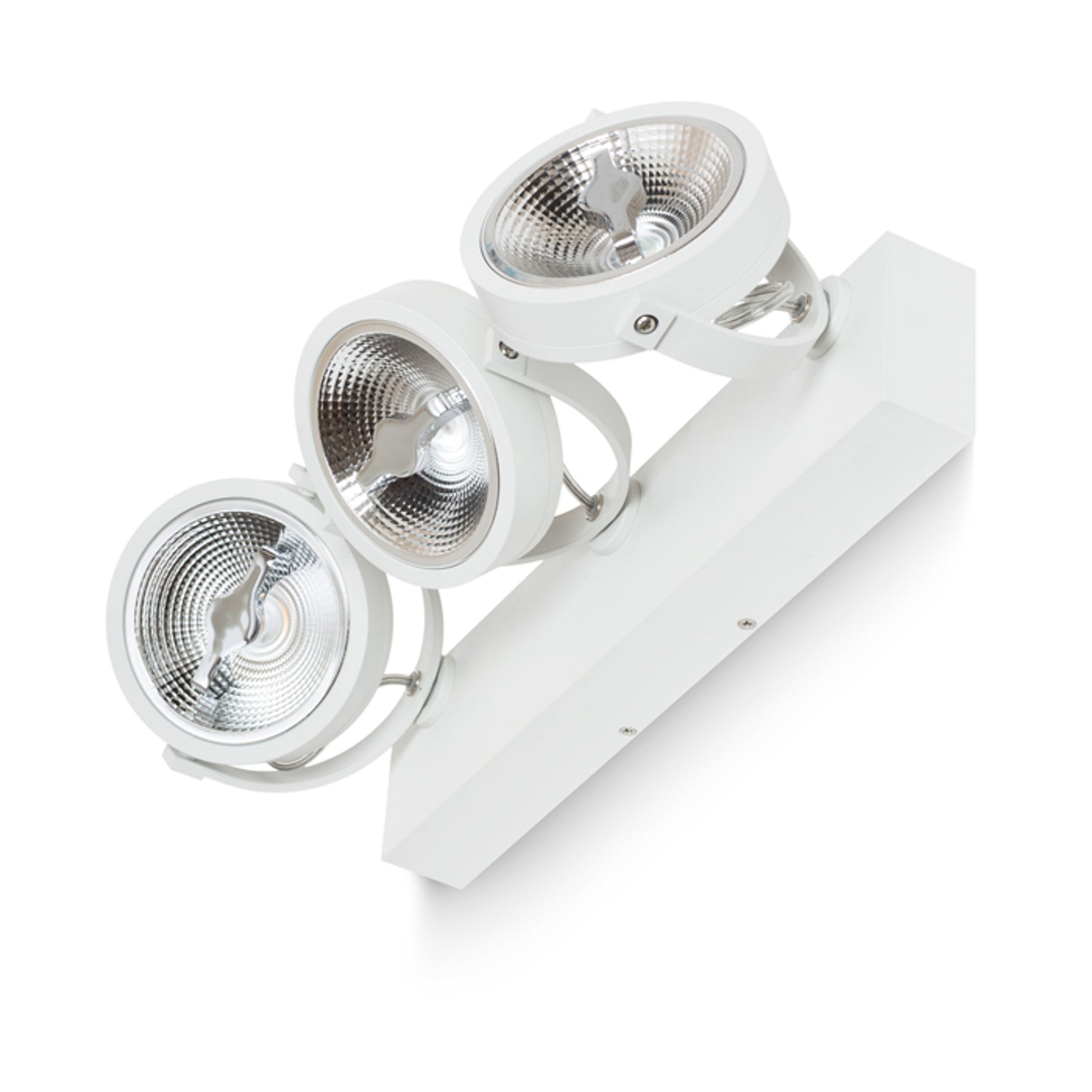 RENDL spotlight KELLY LED III wall white  230V LED 3x12W 24°  3000K R12336 2