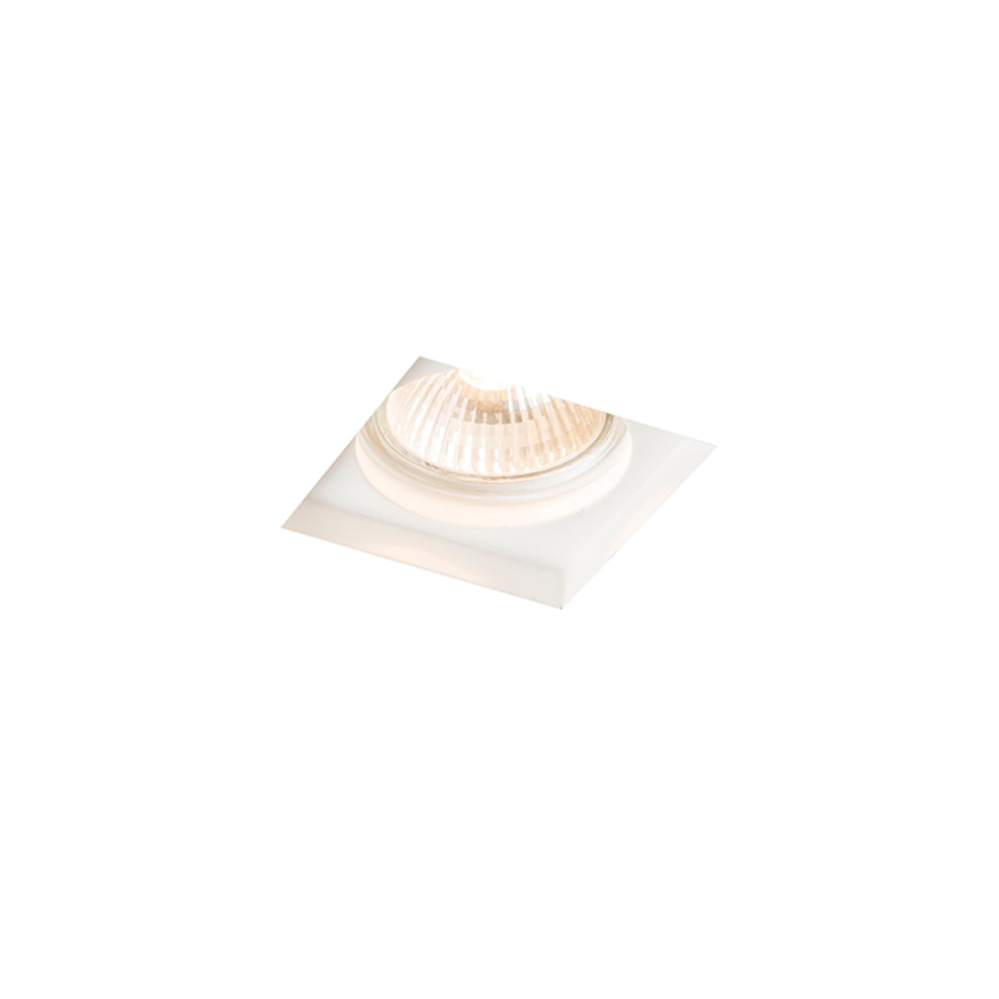 RENDL recessed light DANDY SQ recessed  plaster 230V LED GU10 8W R12363 5