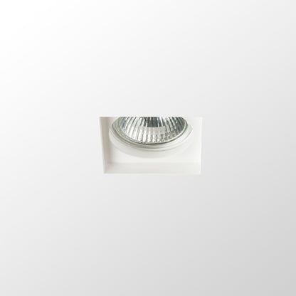 RENDL recessed light DANDY SQ recessed  plaster 230V LED GU10 8W R12363 6