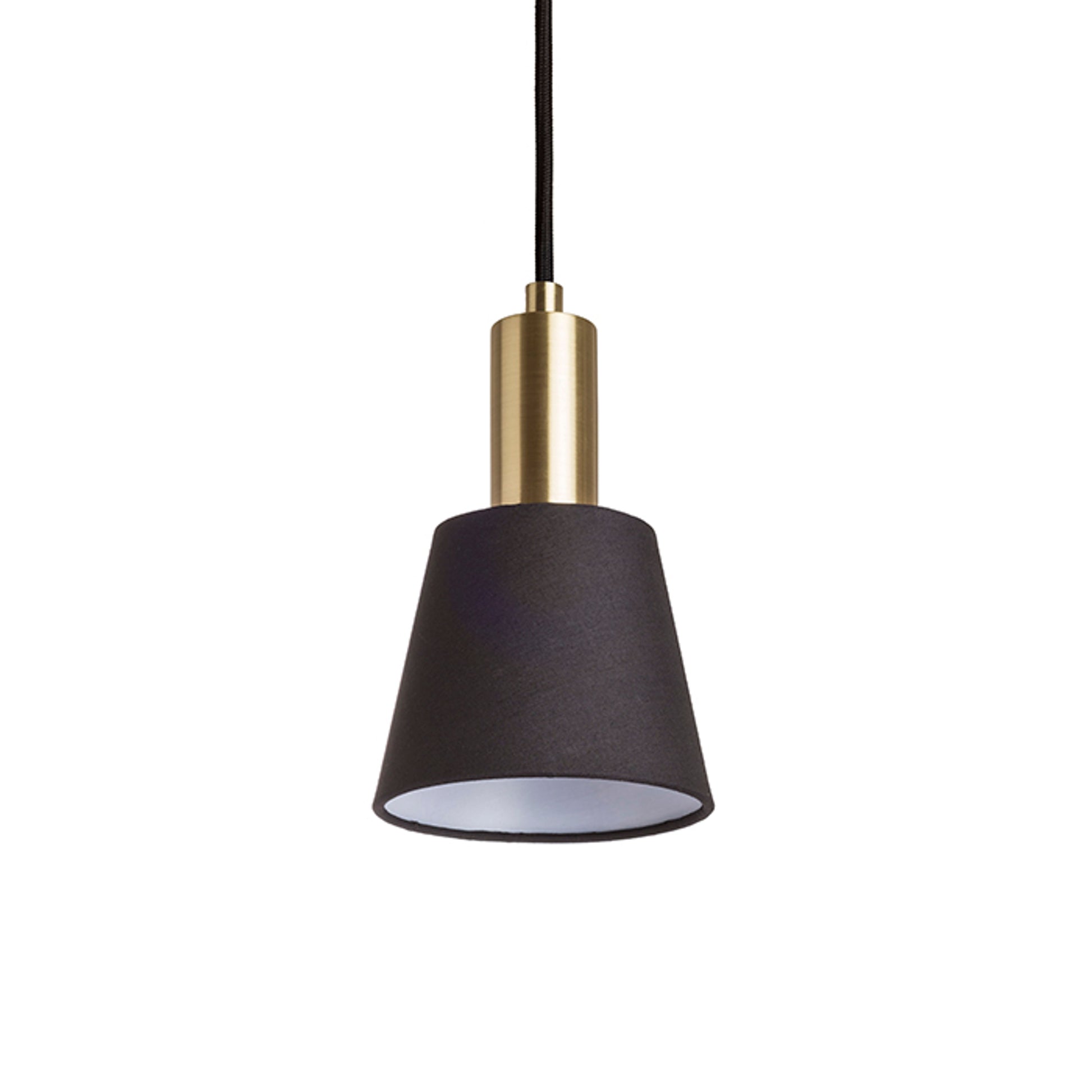 RENDL Outlet ICAR pendant black/gold  230V LED E27 11W R12418 2