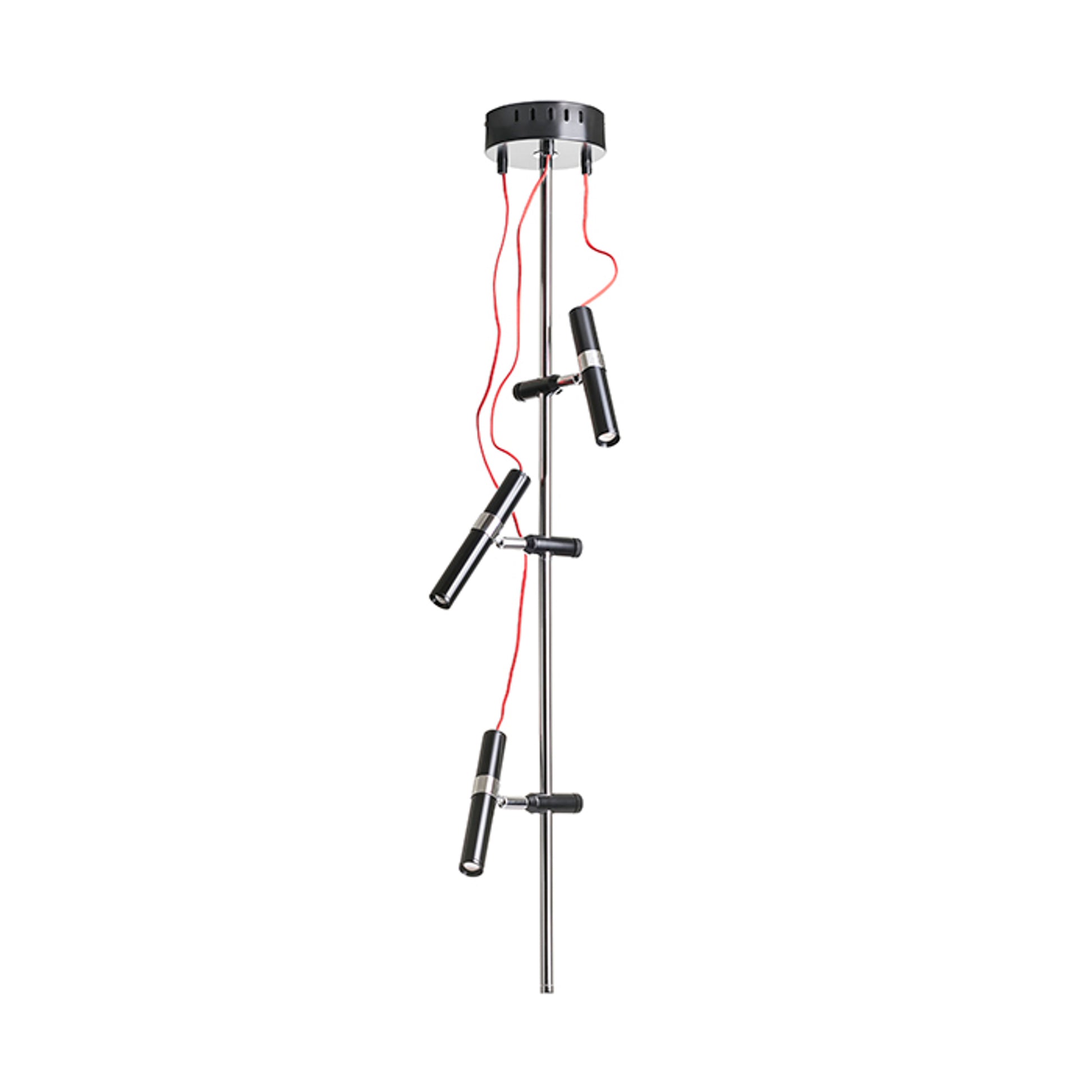 RENDL Outlet VIPER III ceiling black chrome 230V LED 3x3W 60° 3000K R12460 1