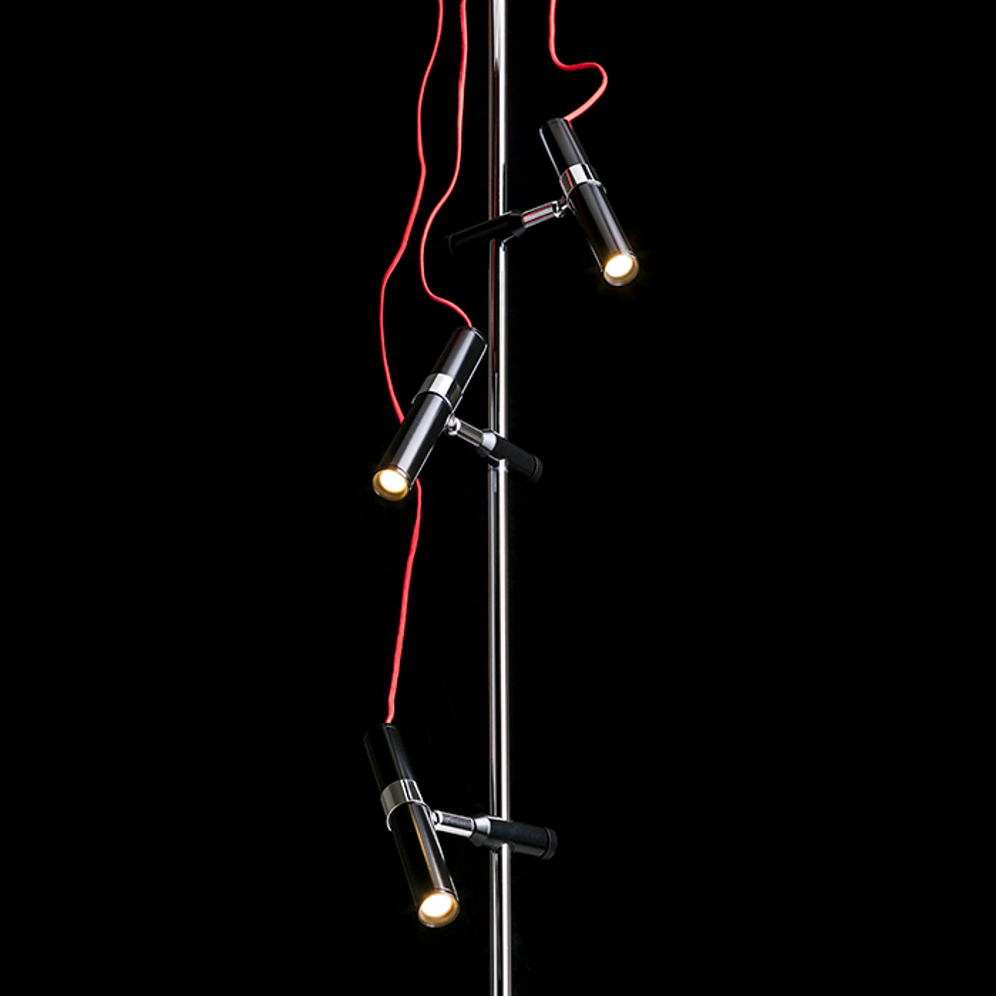 RENDL Outlet VIPER III ceiling black chrome 230V LED 3x3W 60° 3000K R12460 3