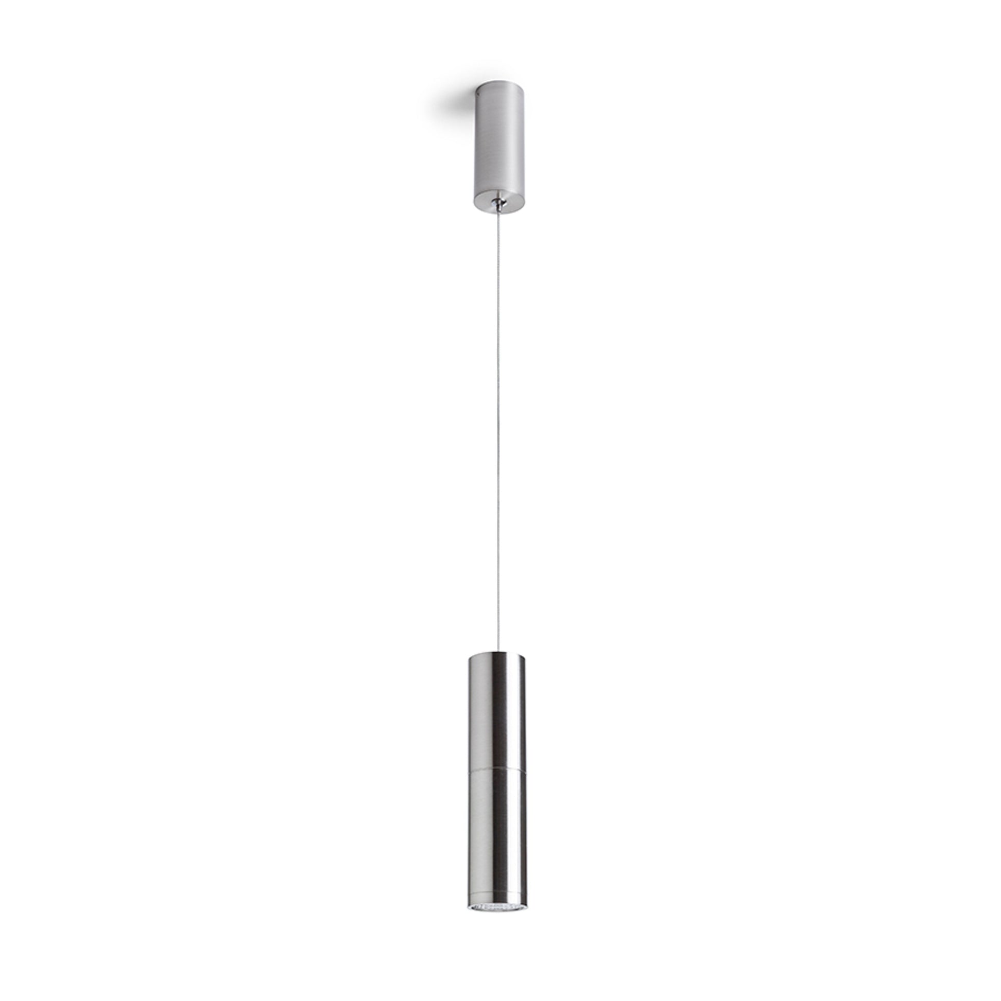 RENDL pendant lamp BOGARD pendant  matt nickel 230V LED 5W 40°  3000K R12494 3