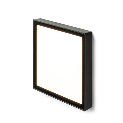 RENDL outdoor lamp DEJAVU SQ 14 recessed black 230V LED 6W IP65 3000K R12531 1