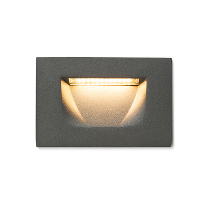RENDL outdoor lamp PER recessed anthracite grey 230V LED 3W IP54 3000K R12577 6