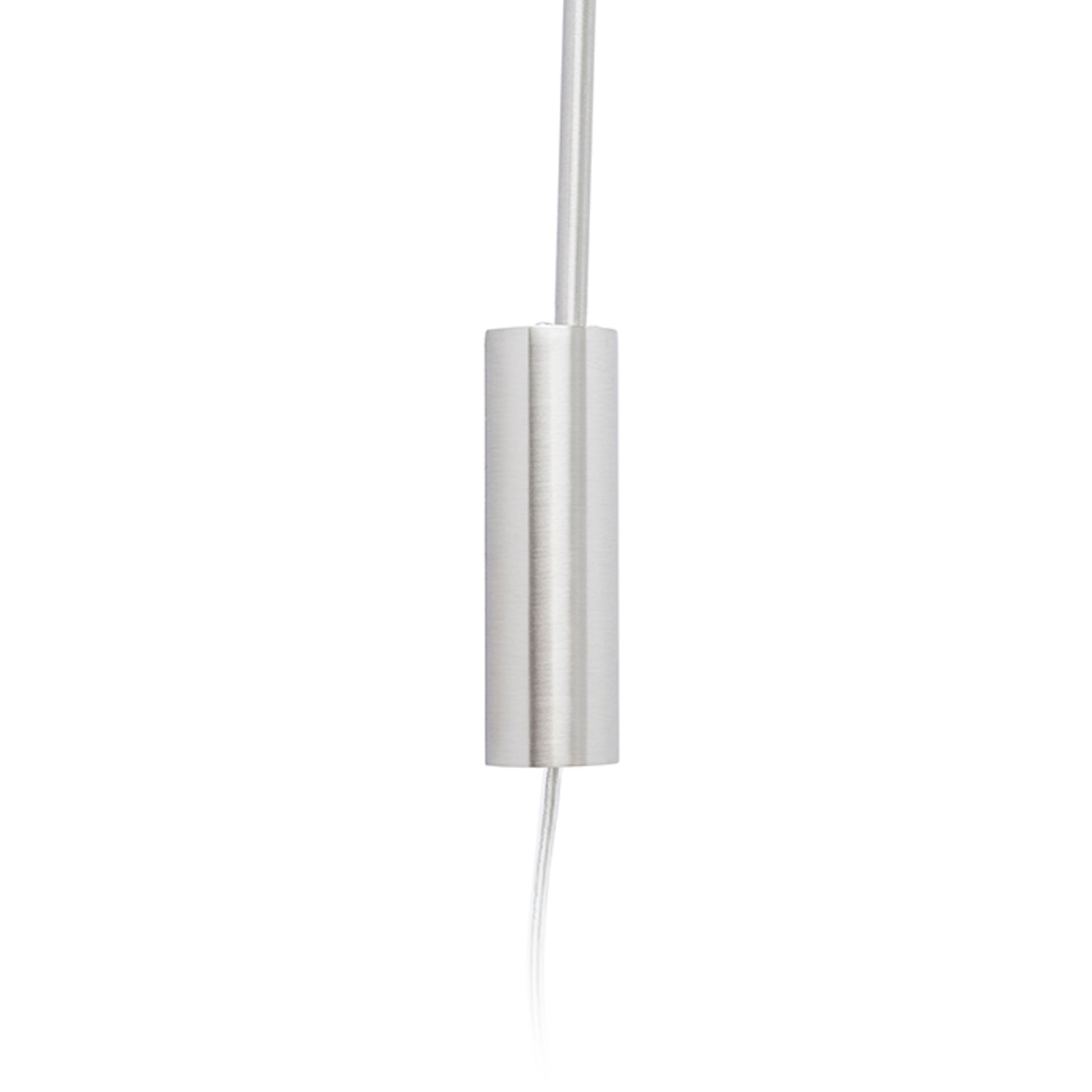 RENDL shades, shade bases, pendent sets BEND arched wall-mounted base  matt nickel 230V LED E27 15W R12654 4