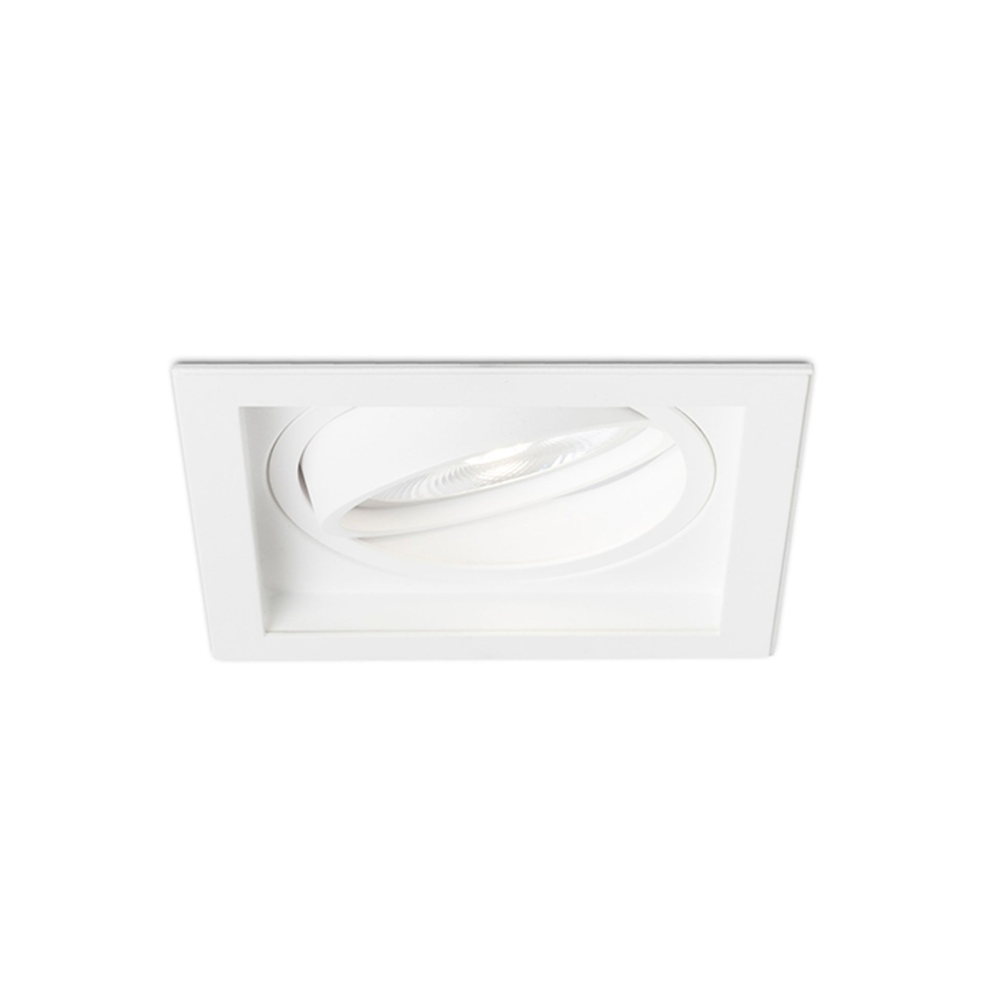 RENDL recessed light GRANADA SQ  white  230V LED G53 15W R12707 4