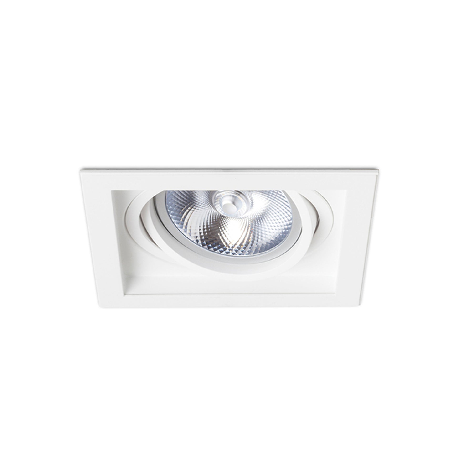RENDL recessed light GRANADA SQ  white  230V LED G53 15W R12707 9