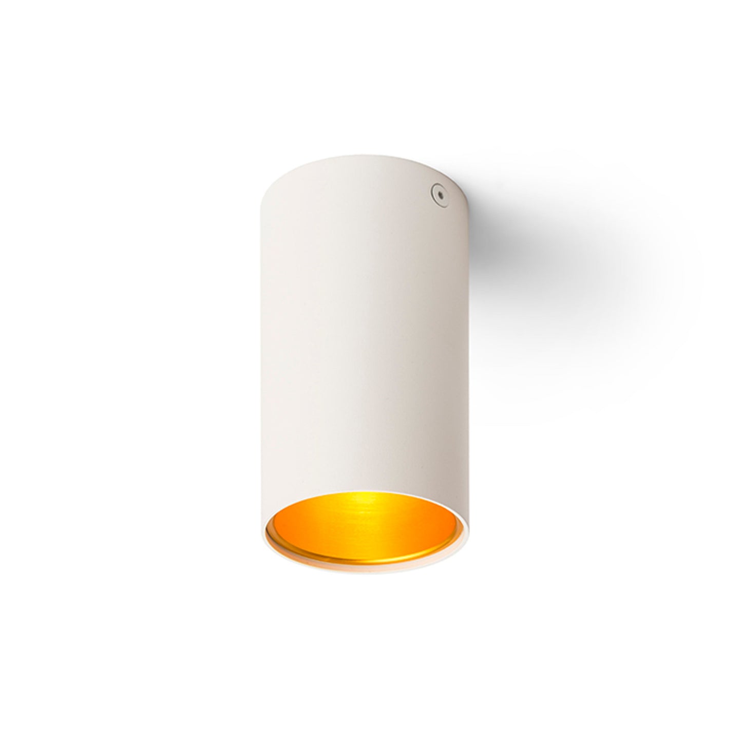 RENDL surface mounted lamp TUBA ceiling matte white/gold  230V LED GU10 7W R12745 1
