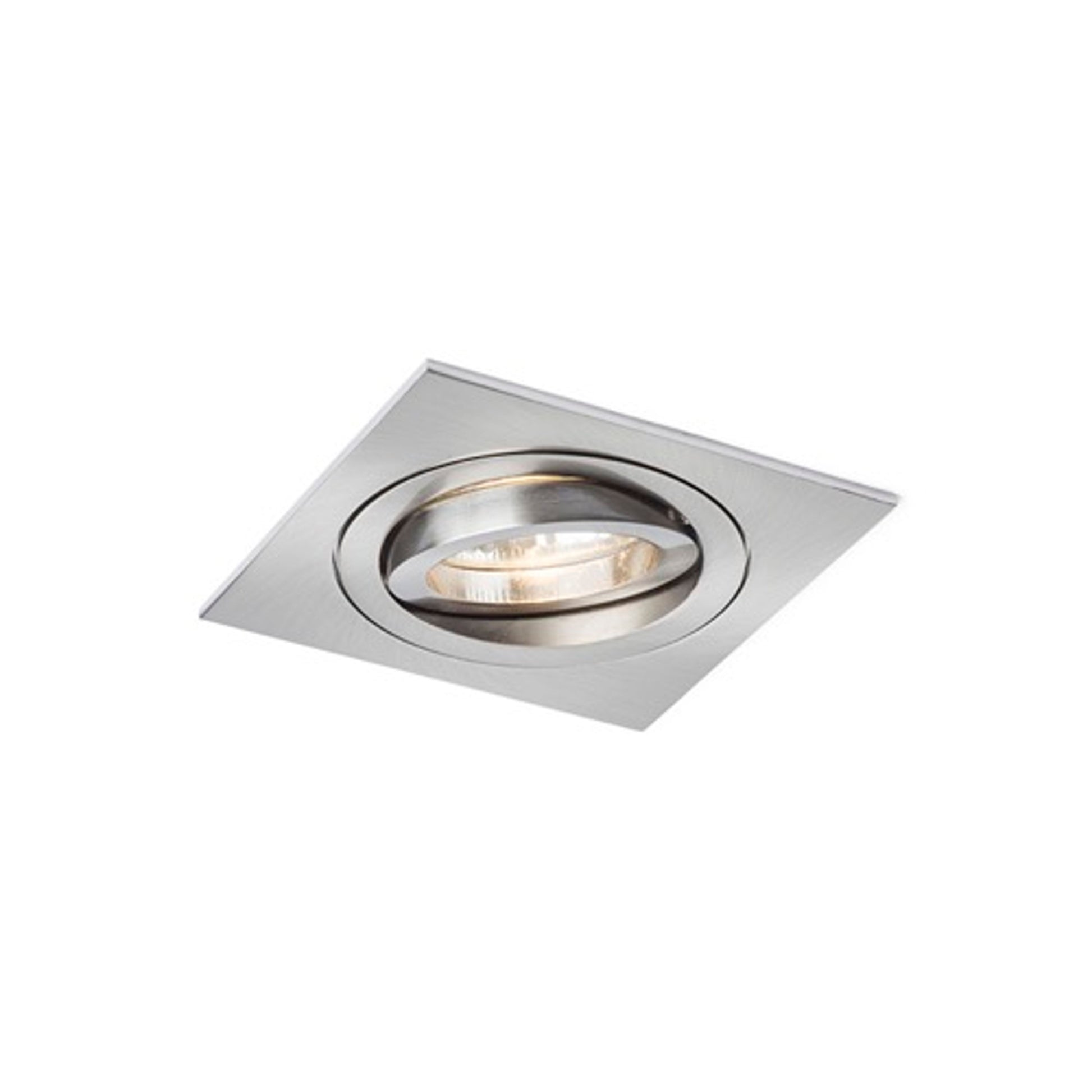 RENDL Outlet MURO SQ recessed  matt nickel 230V LED GU10 8W R12748 1