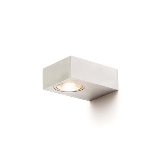 RENDL outdoor lamp KORSO I wall brushed aluminum 230V LED 5W 120° IP54 3000K R12829 1