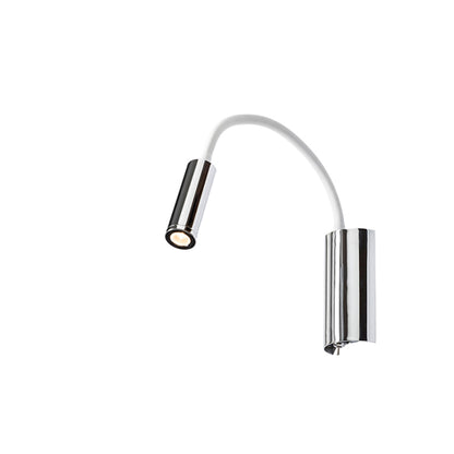 RENDL spotlight SHOW wall white chrome 230V LED 3W  3000K R12896 1