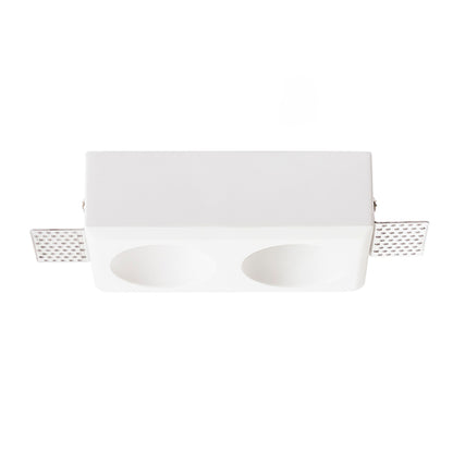 RENDL recessed light QUO R II recessed  plaster 230V LED GU10 2x8W R12900 4